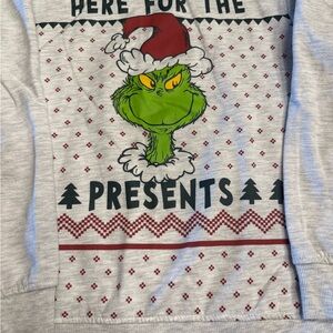 Gray Grinch Christmas Sweatshirt